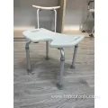 Bathtub Stool Seat Adjustable Shower Chair Shower Commode Chair for Elderly, Senior, Handicap & Disabled